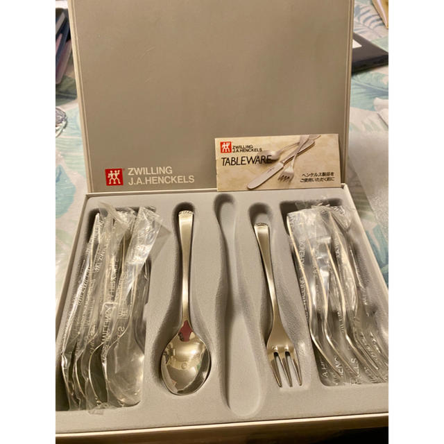 Zwilling J.A. Henckels - ヘンケルス スプーン&フォークセット 各5本