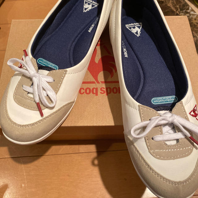 le coq sportif(ルコックスポルティフ)のルコック　スニーカー　中古　24.5 レディースの靴/シューズ(スニーカー)の商品写真