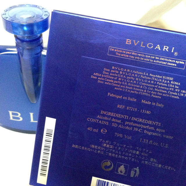 BVLGARI(ブルガリ)の☆BVLGARI 香水40ml☆ コスメ/美容の香水(ユニセックス)の商品写真