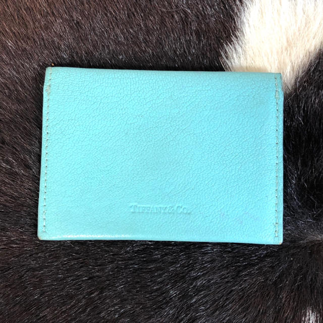 Tiffany & Co.(ティファニー)の⭐️Tiffany ティファニー　レザーカード入れ　名刺入れ⭐️ レディースのファッション小物(名刺入れ/定期入れ)の商品写真