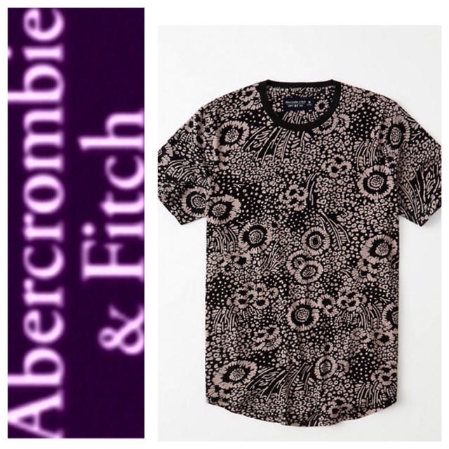 Abercrombie&Fitch(アバクロンビーアンドフィッチ)の◎XS◎新品正規品◎アバクロ◎UネックTシャツ◎送料込 メンズのトップス(Tシャツ/カットソー(半袖/袖なし))の商品写真
