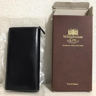 ホワイトハウスコックス(WHITEHOUSE COX)のwhitehouse cox 長財布(長財布)