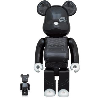 ナイキ(NIKE)のBE@RBRICK NIKE SB 2020 BLACK 100％ & 400％(その他)