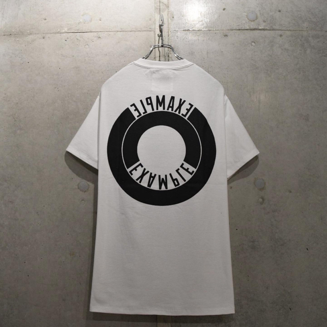 最終値下げ　EXAMPLE 原宿　限定　Tシャツ　ラウンドロゴ　XL