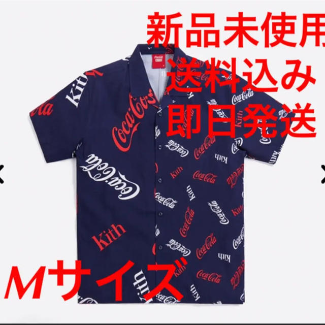 KITH シャツ X COCA-COLA PRINTED CAMP COLLAR