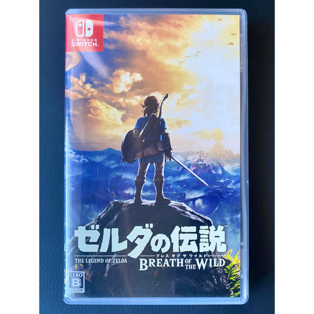 Nintendo Switch(ニンテンドースイッチ)の【即購入可】ゼルダの伝説 ブレスオブザワイルド エンタメ/ホビーのゲームソフト/ゲーム機本体(家庭用ゲームソフト)の商品写真