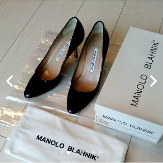 マノロブラニク(MANOLO BLAHNIK)の【未使用に近い】マノロブラニク ハイヒール パンプス(ハイヒール/パンプス)