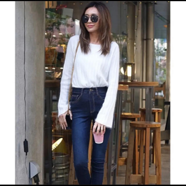 room306 CONTEMPORARY(ルームサンマルロクコンテンポラリー)の新品 MIRROR9 Angora Knit White レディースのトップス(ニット/セーター)の商品写真