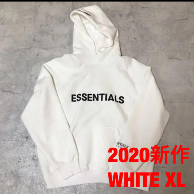 フーディFOG Essentials Pullover 新作 即完品 パーカー ホワイト