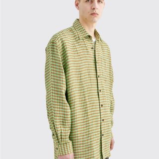 超美品の 新品、未使用 ACNE STUDIOS ♤ チェックコットンシャツ
