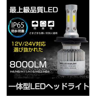 最新一体型LEDヘッドライト(汎用パーツ)