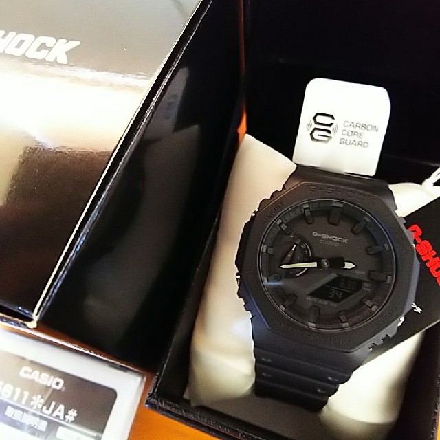 CASIOG-SHOCK正規新品 カシオG-SHOCK GA-2100-1A1JF オールブラック