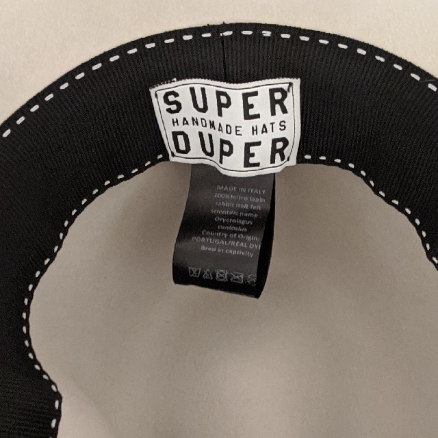 L'Appartement DEUXIEME CLASSE(アパルトモンドゥーズィエムクラス)のsuper duper ハット レディースの帽子(ハット)の商品写真