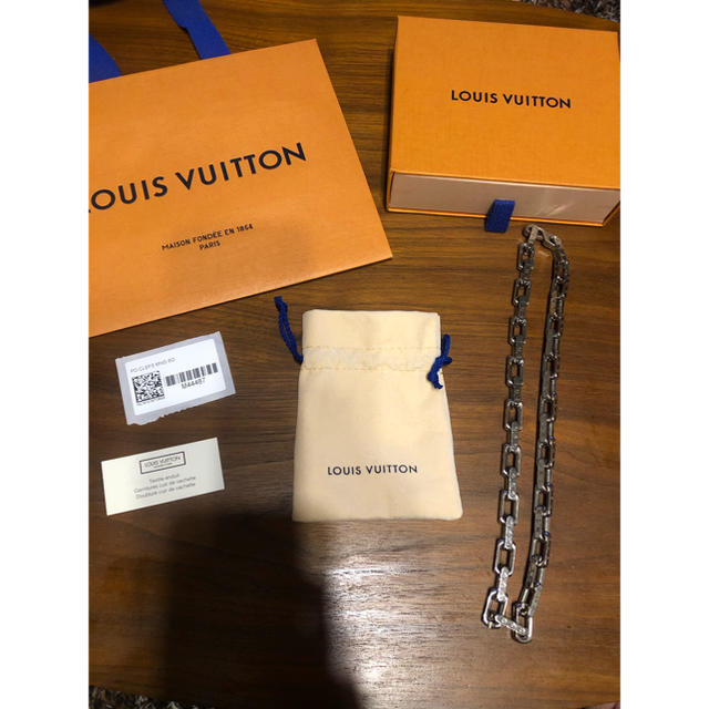 LOUIS VUITTON(ルイヴィトン)のLouis Vuitton ルイヴィトン   LV コリエ・チェーン モノグラム メンズのアクセサリー(ネックレス)の商品写真