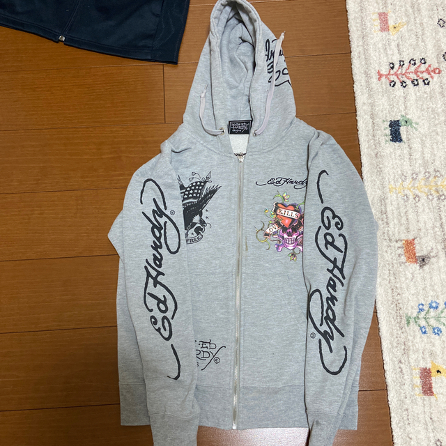 Ed Hardy(エドハーディー)のエドハーディ　パーカー　frmjpn様専用 メンズのトップス(パーカー)の商品写真