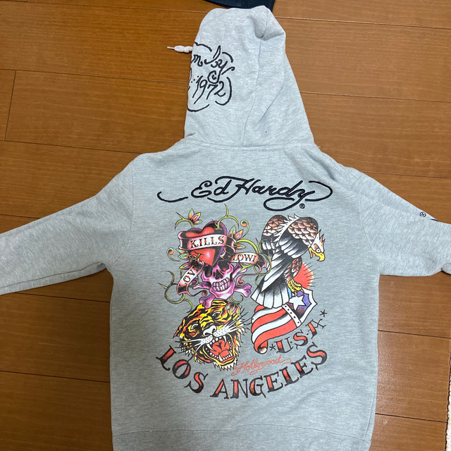 Ed Hardy(エドハーディー)のエドハーディ　パーカー　frmjpn様専用 メンズのトップス(パーカー)の商品写真