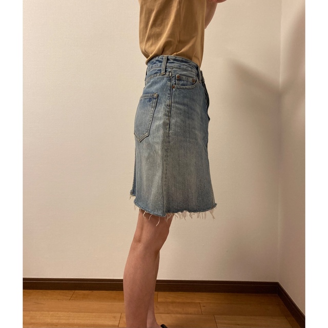 Mila Owen(ミラオーウェン)のミラオーエン ♡デニムスカート レディースのパンツ(デニム/ジーンズ)の商品写真