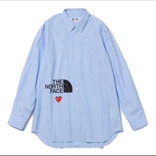 コムデギャルソン　ノースフェイス　ギャルソン　コラボ　プレイシャツ　CDG