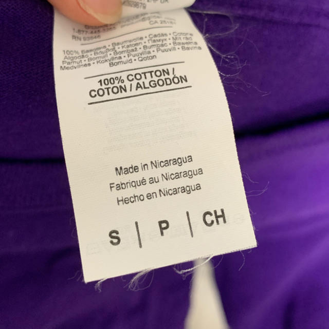 ロンT パープル メンズのトップス(Tシャツ/カットソー(七分/長袖))の商品写真