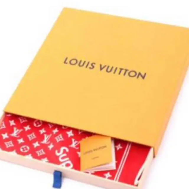 LOUIS VUITTON(ルイヴィトン)のルイヴィトン×シュプリーム　バンダナ メンズのファッション小物(バンダナ/スカーフ)の商品写真