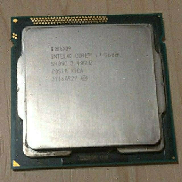 PC/タブレットIntel CPU Core i7 2600k 3.4~3.8GHZ