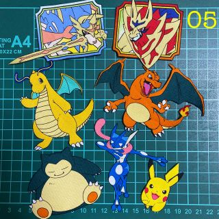 ポケモン(ポケモン)のポケモン　ワッペン　05(その他)