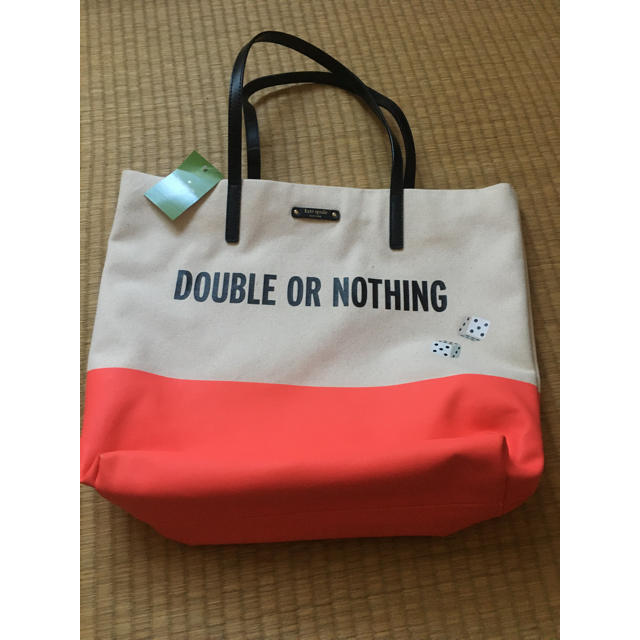 ケイトスペード  トートバッグ　katespade totebag キャンバス