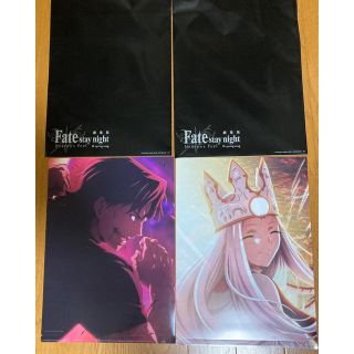 劇場版fate 入場特典 (クリアファイル)