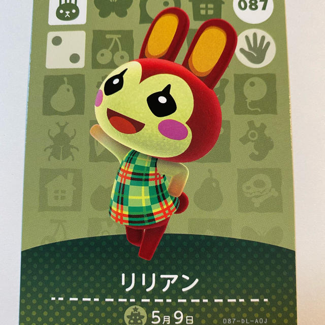どうぶつの森　amiiboカード  リリアン　アミーボカード エンタメ/ホビーのアニメグッズ(カード)の商品写真
