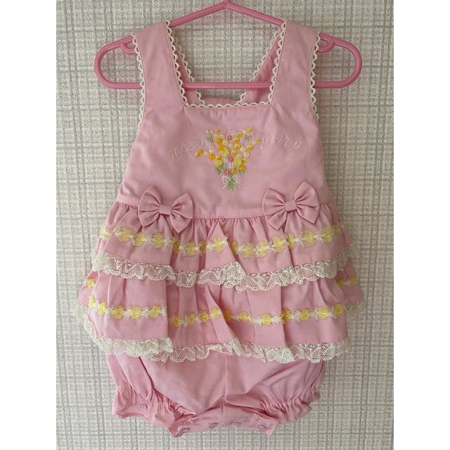 ♡専用♡メゾピアノ ワンピース ロンパース 90 新品