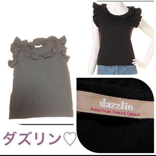 ダズリン(dazzlin)のダズリン♡フリルトップス(Tシャツ(半袖/袖なし))