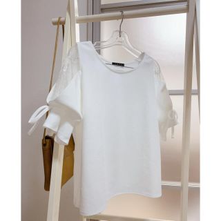 イング(INGNI)のINGNI 袖われレースTOPS(シャツ/ブラウス(半袖/袖なし))