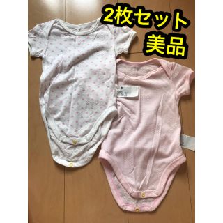 ユニクロ(UNIQLO)のユニクロ　ベビー肌着(ロンパース)