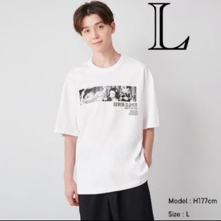 ジーユー(GU)の鬼滅の刃　Tシャツ　GU   UNIQLO   Lサイズ(Tシャツ/カットソー(半袖/袖なし))