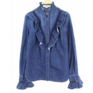 ステラマッカートニー(Stella McCartney)のステラマッカートニー フリルデニムシャツ(シャツ/ブラウス(長袖/七分))