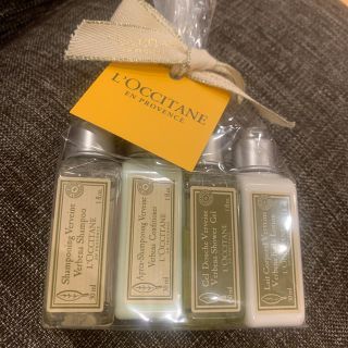 ロクシタン(L'OCCITANE)の【期間限定お値下げ中】L'OCCITANE バスアメニティセット（ヴァーベナ）(サンプル/トライアルキット)