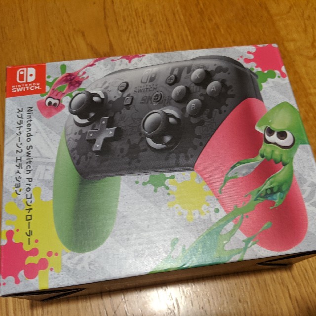 【新品】Proコントローラー スプラトゥーン2 Nintendo Switch任天堂