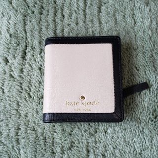 ケイトスペードニューヨーク(kate spade new york)の牛革 カウレザー 二つ折り 短財布 ウォレット バイカラー(財布)