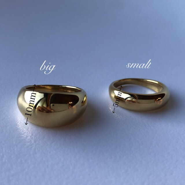 DEUXIEME CLASSE(ドゥーズィエムクラス)のgold small ring 16号 レディースのアクセサリー(リング(指輪))の商品写真