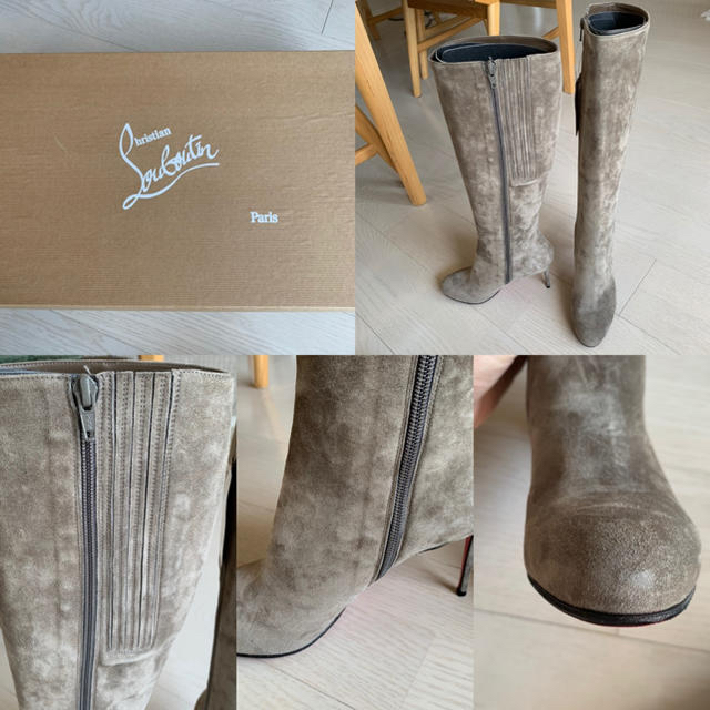 Christian Louboutin - Christian Louboutin スエードブーツ 38 Christian Louboutin - Christian Louboutin スエードブーツ 38