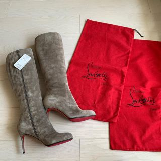 ルブタン(Christian Louboutin) スエードブーツ ブーツ(レディース)の