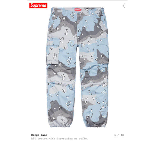 Buy Supreme Cargo Pant 'Blue Chocolate Chip Camo' - SS20P36 BLUE CHOCOLATE  CHIP CAMO