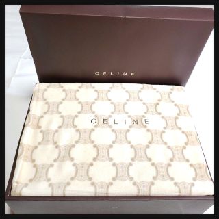 セリーヌ(celine)の【断捨離】未使用箱つきCELINE毛布(毛布)