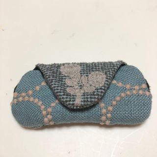 ミナペルホネン(mina perhonen)のミナペルホネン　ハンドメイド　眼鏡ケース(雑貨)