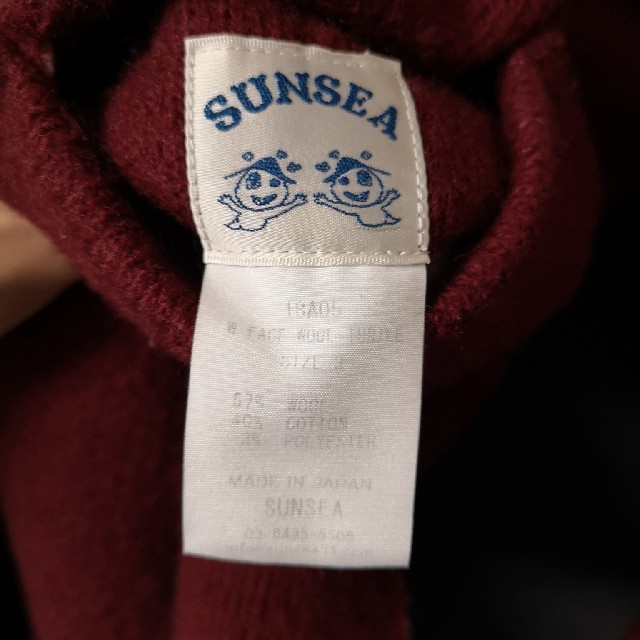 SUNSEA(サンシー)のSUNSEA 18AW W-FACE WOOL TURTLE タートルニット メンズのトップス(ニット/セーター)の商品写真