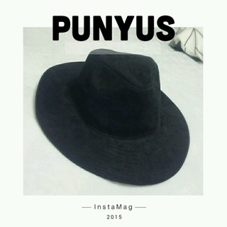 プニュズ(PUNYUS)のPUNYUS◆スウェードつば広ハット(ハット)