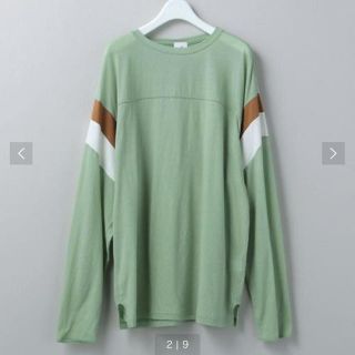 ビューティアンドユースユナイテッドアローズ(BEAUTY&YOUTH UNITED ARROWS)の6 ROKU ライン　スリーブ　ロングTシャツ(Tシャツ(長袖/七分))