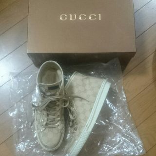 グッチ(Gucci)の【GUCCI】GG柄ハイカット(スニーカー)