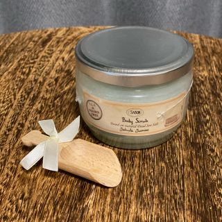 サボン(SABON)の【値下げしました‼️新品】SABON ボディスクラブ(ジャスミン)320g(ボディスクラブ)