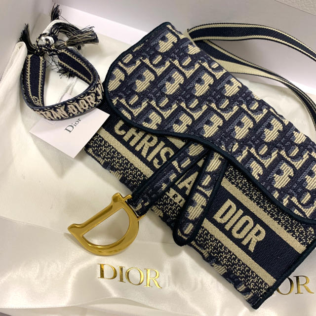 ファッション小物DIOR☆スリムポーチ